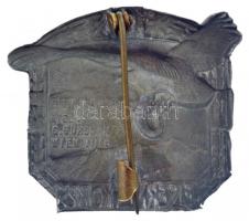 Osztrák-Magyar Monarchia 1917. "III. Eisernes Korps" Zn sapkajelvény, "G. GURSCHNER W...