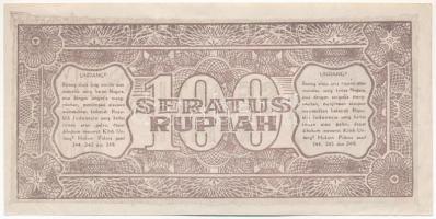 Indonézia 1947. 100R T:III
Indonesia 1947. 100 Rupiah C:F
Krause P#29
