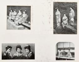 1908 Woman's life in Japan. Egy magyar utazó képgyűjteménye 113 kép, benne erotikusak is, hozzá...