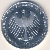 NSZK 2000. 10M Ag "EXPO" T:BU