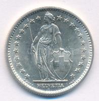 Svájc 1967. 2Fr Ag T:1-,2 Switzerland 1967. 2 Francs Ag C:AU,XF Krause KM#21