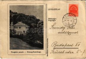 1942 Kőszeg, Szabóhegy, Hungária penzió (fa)