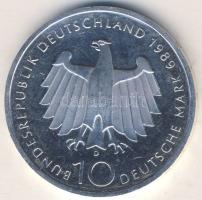 NSZK 1989. 10M Ag "2000 éves Bonn" T:BU