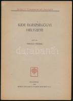 Faragó Ferenc: Kide egészségügyi helyzete. Kolozsvár, 1944. Minerva. Kiadói papírkötésben. 58p. Egészoldalas illusztrációkkal. Kiadói papírkötésben