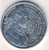 NSZK 1999F 10M Ag "Goethe" T:BU