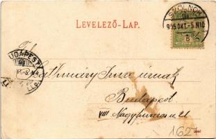 1905 Szolnok, utca és templomok, zsinagóga (EK)