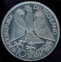 NSZK 1987. 10M Ag "750 éves Berlin" T:BU