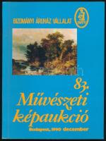 1989-1990 2 db árverési katalógus: Az ÁKV antikvár könyvaukciója Budapesten 1989 májusában + BÁV 83. Művészeti képaukció, 1990 december.