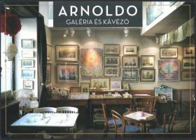 Gross Arnold (1929-2015): Espresso. Nyomat, papír, jelzett a nyomaton, 14x32 cm