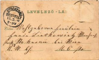 1900 Vágújhely, Neustadt an der Waag, Nové Mesto nad Váhom; K. Kirche, Bad, Markt / Római katolikus ...