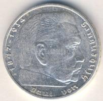 Német 3. Birodalom 1939A 2M Ag "Hindenburg" T:3