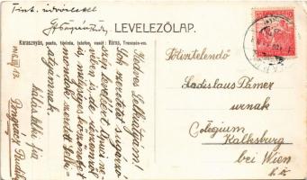 1918 Karasznyán, Krasnany (Zsolna, Zilina); vár / zámok / castle (EK)