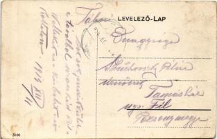 1914 Enyicke, Abaúj-Enyiczke, Haniska (pri Kosiciach); Római katolikus templom és plébánia lak / Cat...