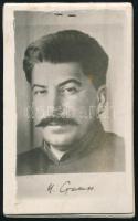 1975 Sztálin életét ábrázoló 1975-ös nem hivatalos naptárról készített szamizdat fotómásolat, jó áll...