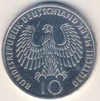 NSZK 1972F 10M Ag "Olimpia-Láng" T:BU