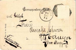 1899 (Vorläufer) K.u.K. Kriegsmarine, Mittags-Schaffen auf SMS Habsburg / SMS Habsburg, Osztrák-Magy...