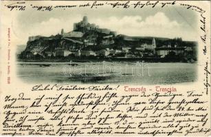 1899 (Vorläufer) Trencsén, Trencín; vár / Trenciansky hrad / castle (EK)