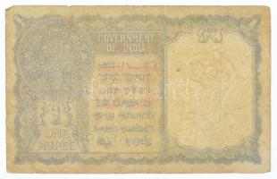 Mianmar DN (1945) 1R piros "Burma katonai közigazgatása" felülbélyegzéssel T:III,III- /
M...