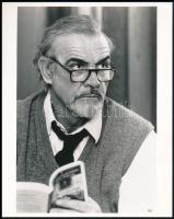 1990-1993 3 db werkfotó, rajta Sean Conneryvel (1930-2020), Oroszország-ház, Gyilkos nap (Wesley Snipes-szal), 23x18 cm és 25x20 cm között