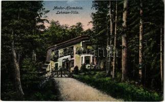 1919 Modor-Harmónia, Modra; Lehman villa / villa (EK)
