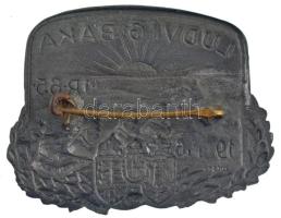 Osztrák-Magyar Monarchia 1916. "LUDVIG BAKA 1914-16 - IR 65 (65. Gyalogezred)" Zn sapkajel...