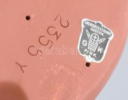 Gmundner Keramik Austria: Női akt. Terrakotta, jelzett, mázlepattanásokkal, m: 29 cm