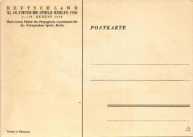 1936 Deutschland. XI. Olympische Spiele Berlin / Summer Olympics in Berlin / 1936. évi nyári olimpia...