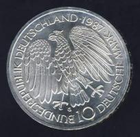 NSZK 1987. 10M Ag "Európai Közösség" T:BU