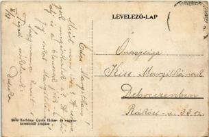 Kiskunfélegyháza, Szegedi utca, gyógyszertár, üzletek. Borbényi Gyula kiadása (EK)