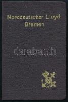 1928 Bremen (Bréma), a Norddeutscher Lloyd hajótársaság szabadjegye a Donau-Save-Adria Eisenbahn-Ges...