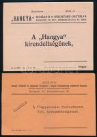 cca 1925-1950 Hangya Szövetkezet 3 db reklám fejléces levelezőlapja