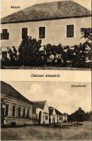 1934 Sopronkövesd, Kövesd, Gissing; kastély és utca