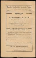 1934 Bulletin de liaison des Aumoniers Scouts. (A Francia Cserkészszövetség hírlevele). I. Année No....