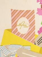 Húsvétra ajándékot az Állami Áruházból. Plakát, cca 1960. Mohrluder Vilmos grafikája. Hajtásnyomokka...