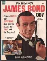 1964 Ian Flemings James Bond 007 portrayed by Sean Connery. Gazdag képanyaggal illusztrált. Angol nyelven. + 1971 Diamond are forever, 2 db James Bond kihajtható filmprospektus, belül a stábtagok és a színészek neveivel.