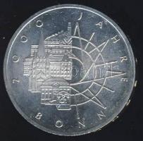 NSZK 1989. 10M Ag "2000 éves Bonn" T:BU