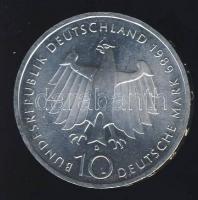 NSZK 1989. 10M Ag "2000 éves Bonn" T:BU