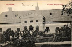 1909 Romhány, Prónay kastély