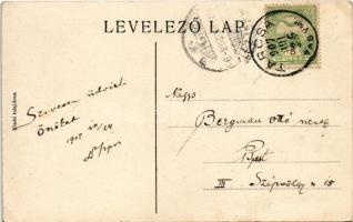 1907 Tarcsa, Tatzmannsdorf; Svájci ház, templom / Villa, Kirche / villa, church (EK)