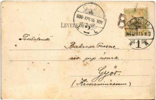 1906 Kolozsvár, Cluj; Magy. kir. honvéd laktanya. Schuster Emil kiadása / K.u.k. military barracks (...