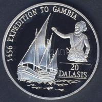 Gambia 1993. 20D Ag "Prince Henry-hajó" T:PP