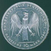 Németország 1990. 10M Ag "800 éves a Német Rend" T:BU