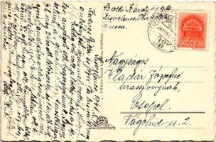 1941 Gárdony, strandfürdő. Filléres Bazár kiadása