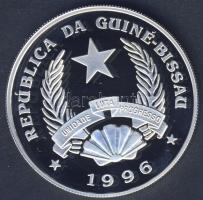 Guinea-Bissau 1996. 50.000P Ag "Alvise da Cadamosto-hajó" T:PP Csak 10.000db!