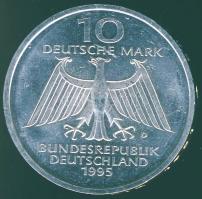 Németország 1995. 10M Ag "Röntgen" T:BU