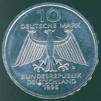 Németország 1995. 10M Ag "Röntgen" T:BU