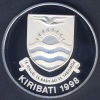 Kiribati 1998. 5$ Ag "bálnavadász-hajó Potomac" T:PP