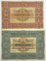 1920. 5000K "Orell Füssli Zürich" nyomdahely jelöléssel, piros "5B01 926610" sor...