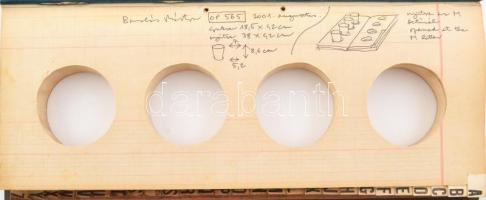 Barabás Márton (1952): Névkereső, 2001.
könyvtárgy, dobozban, jelzett. (a doboz is) 42 x 18,5 x 3,5...