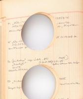 Barabás Márton (1952): Névkereső, 2001.
könyvtárgy, dobozban, jelzett. (a doboz is) 42 x 18,5 x 3,5...